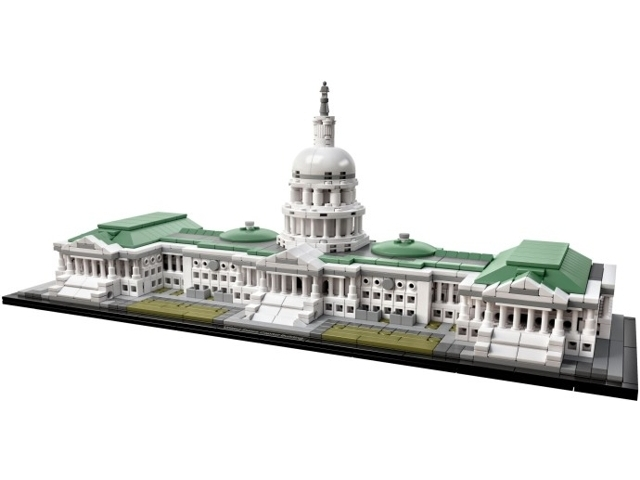 Display for LEGO Architecture United States Capitol Building 21030