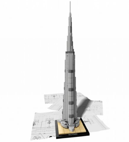 Display for LEGO Architecture Burj Khalifa 21031
