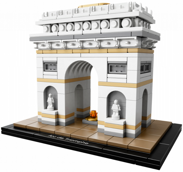 Display for LEGO Architecture Arc De Triomphe 21036