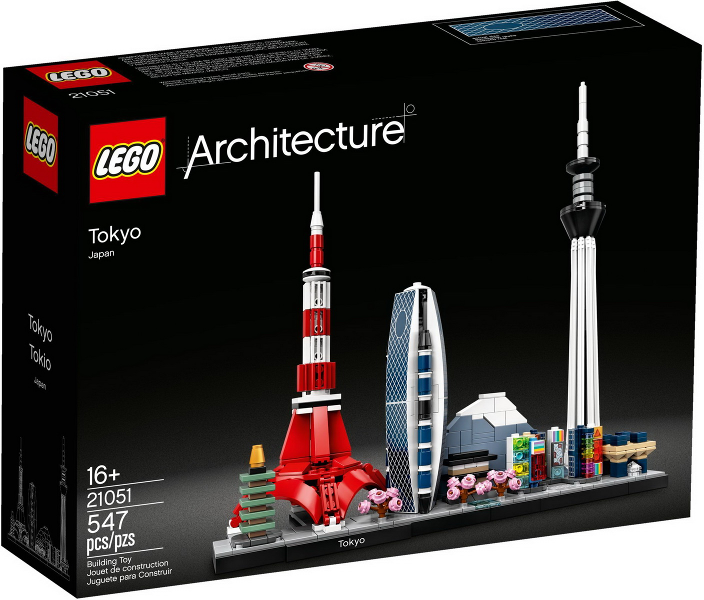 Box art for LEGO Architecture Tokyo 21051