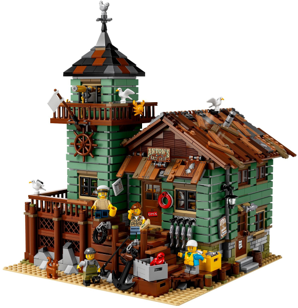 Display for LEGO LEGO Ideas (CUUSOO) Old Fishing Store 21310
