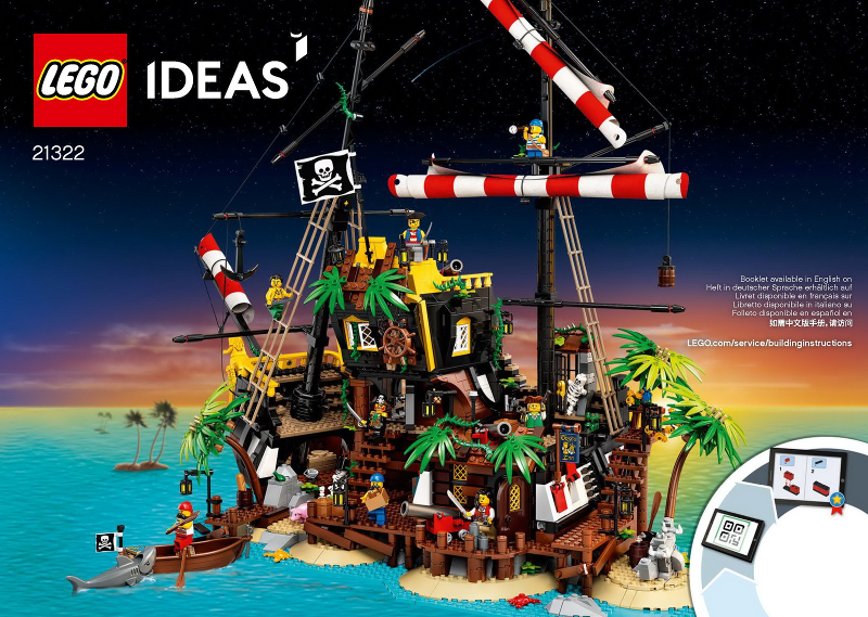 Instructions for LEGO (Instructions) for Set 21322 Pirates of Barracuda Bay  21322-1