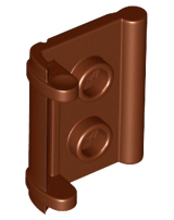 Display of LEGO part no. 24324 Minifigure, Utensil Book Binding with 2 Studs  which is a Reddish Brown Minifigure, Utensil Book Binding with 2 Studs 