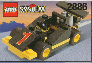 Instructions for LEGO (Instructions) for Set 2886 Formula 1 Racing Car  2886-1