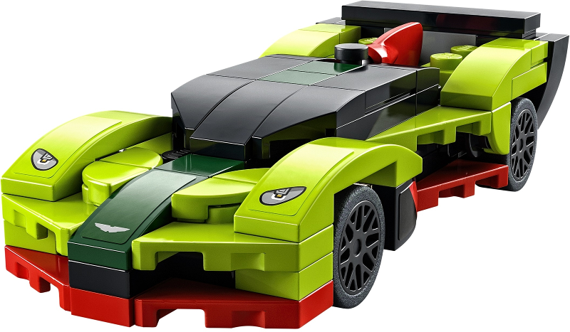 Box art for LEGO Speed Champions Aston Martin Valkyrie AMR Pro polybag 30434