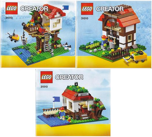 Instructions for LEGO (Instructions) for Set 31010 Treehouse  31010-1