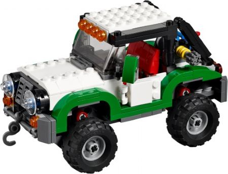 Display for LEGO Creator Adventure Vehicles 31037