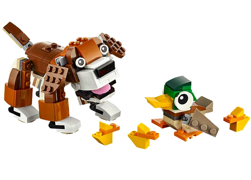 Display for LEGO Creator Park Animals 31044