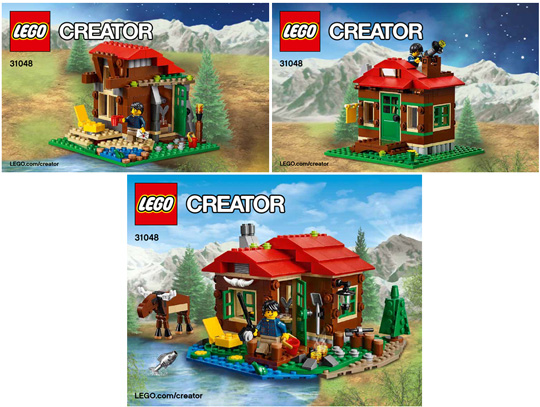 Instructions for LEGO (Instructions) for Set 31048 Lakeside Lodge  31048-1