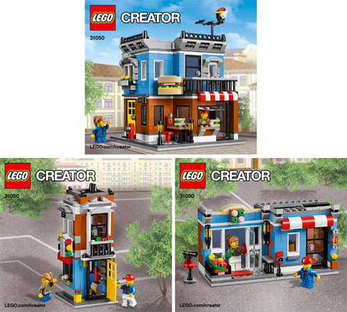 Instructions for LEGO (Instructions) for Set 31050 Corner Deli  31050-1