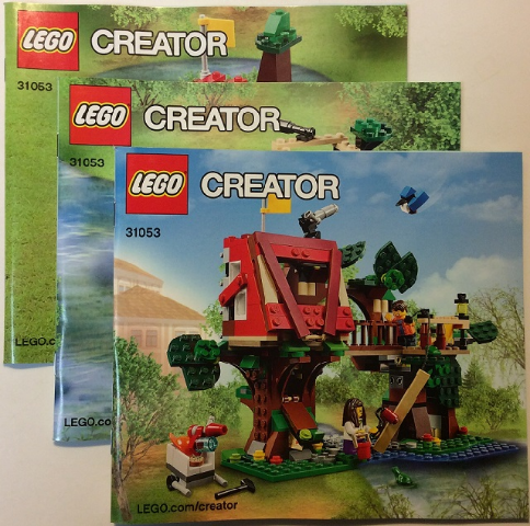 Instructions for LEGO (Instructions) for Set 31053 Treehouse Adventures  31053-1