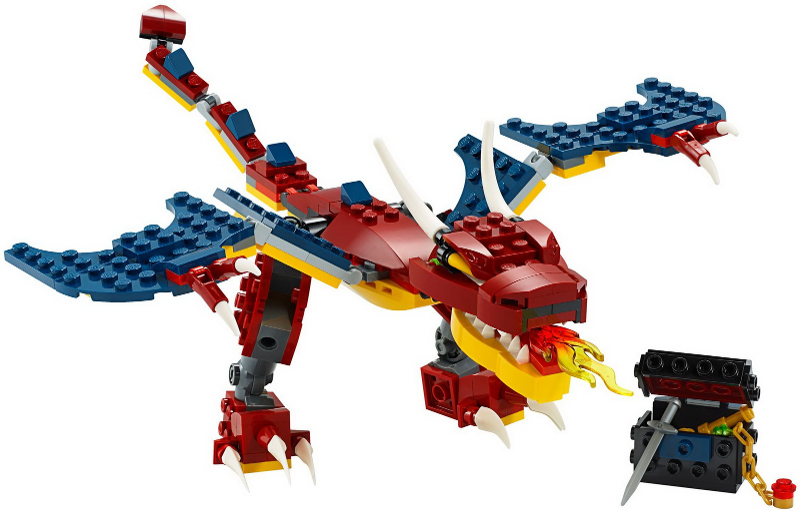 Display for LEGO Creator Fire Dragon 31102