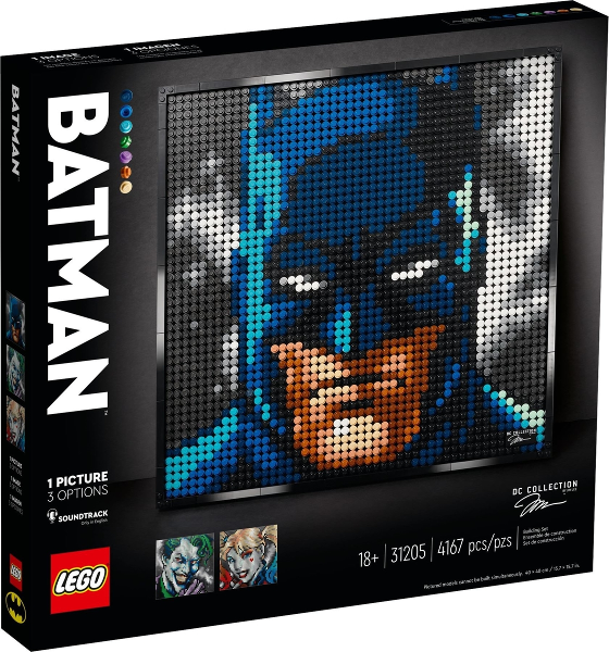 Box art for LEGO Sculptures Batman 31205