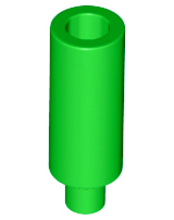 Display of LEGO part no. 37762 Minifigure, Utensil Candle  which is a Bright Green Minifigure, Utensil Candle 