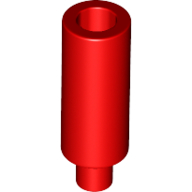 Display of LEGO part no. 37762 Minifigure, Utensil Candle  which is a Red Minifigure, Utensil Candle 