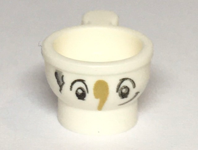Display of LEGO Disney Chip Potts (Minifigure, Utensil Tea Cup)