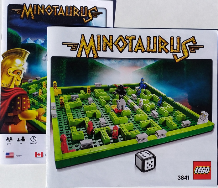 Instructions for LEGO (Instructions) for Set 3841 Minotaurus  3841-1