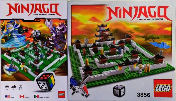 Instructions for LEGO (Instructions) for Set 3856 Ninjago, The Board Game  3856-1