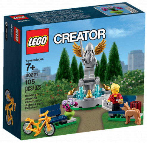 Box art for LEGO Creator Fountain 40221