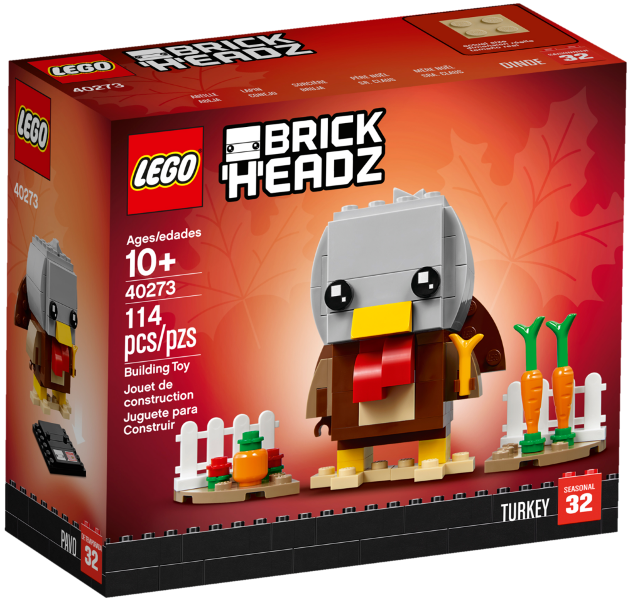 Box art for LEGO BrickHeadz Turkey 40273