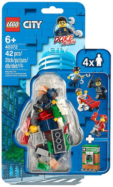 Display for LEGO City Police Minifigure Accessory Set blister pack 40372