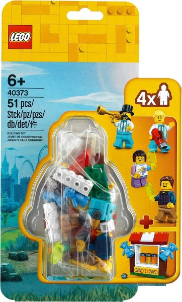 Collectible Minifigures Fairground Accessory Set blister pack 40373 Bricker King