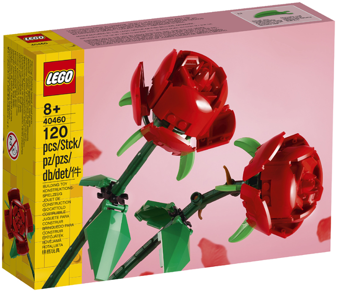 Box art for LEGO Creator Roses 40460
