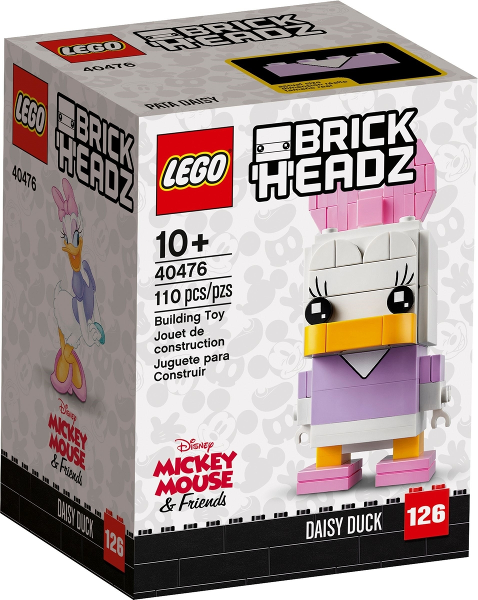 Box art for LEGO BrickHeadz Daisy Duck 40476