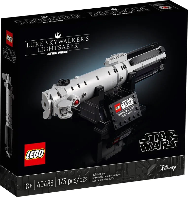 Box art for LEGO Star Wars Luke Skywalker's Lightsaber 40483