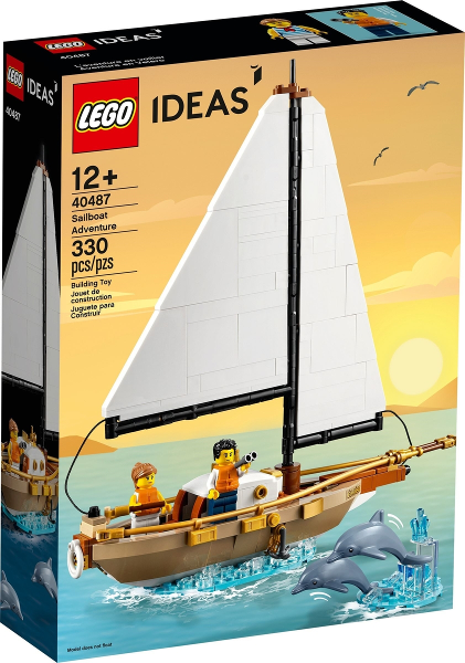 Box art for LEGO LEGO Ideas Sailboat Adventure 40487