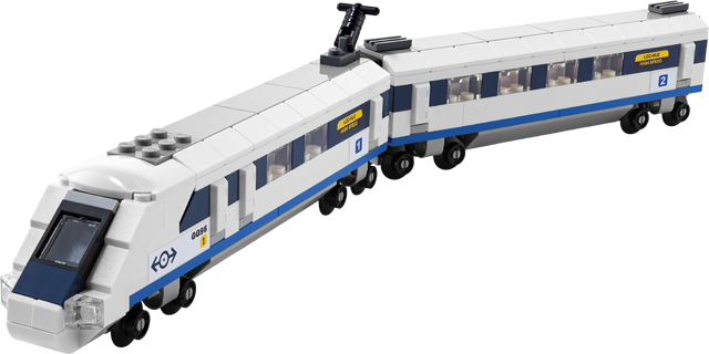Display for LEGO Creator High-Speed Train 40518