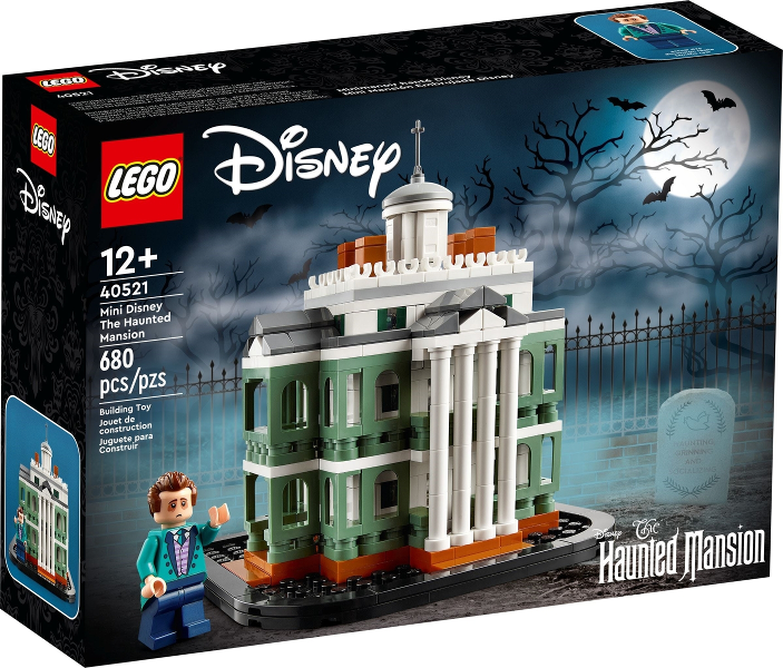 Box art for LEGO Disney Mini Disney The Haunted Mansion 40521