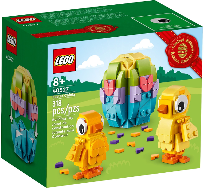 Box art for LEGO Holiday & Event Easter Chicks 40527
