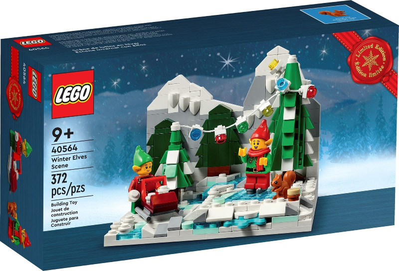 Box art for LEGO Holiday & Event Winter Elves Scene 40564