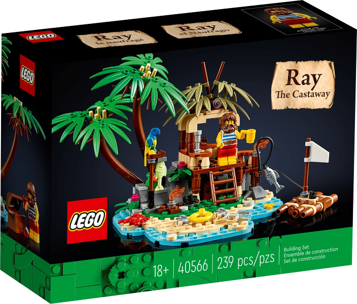 Box art for LEGO LEGO Ideas (CUUSOO) Ray the Castaway 40566