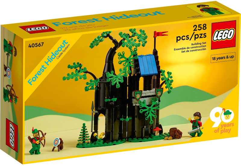 Box art for LEGO Castle Forest Hideout 40567