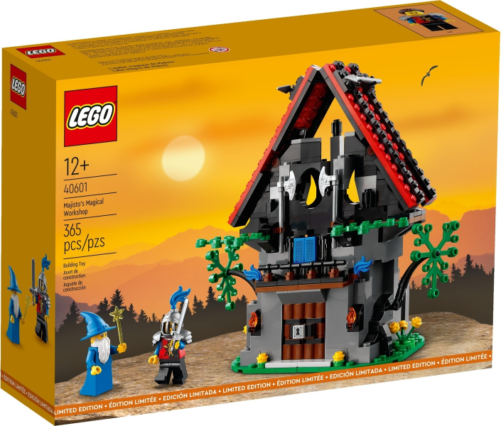 Box art for LEGO Castle Majisto's Magical Workshop 40601