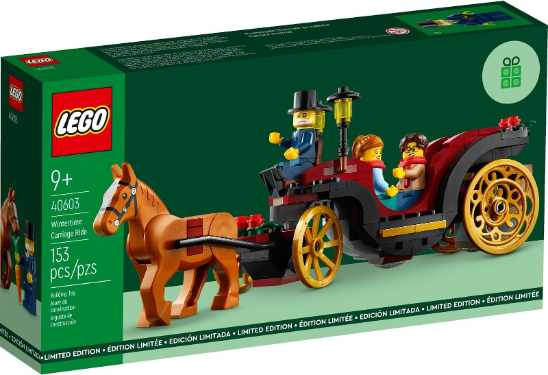 Box art for LEGO Holiday & Event Wintertime Carriage Ride 40603