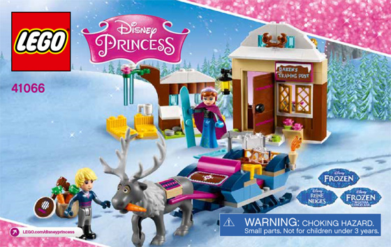 Instructions for LEGO (Instructions) for Set 41066 Anna & Kristoff's Sleigh Adventure  41066-1