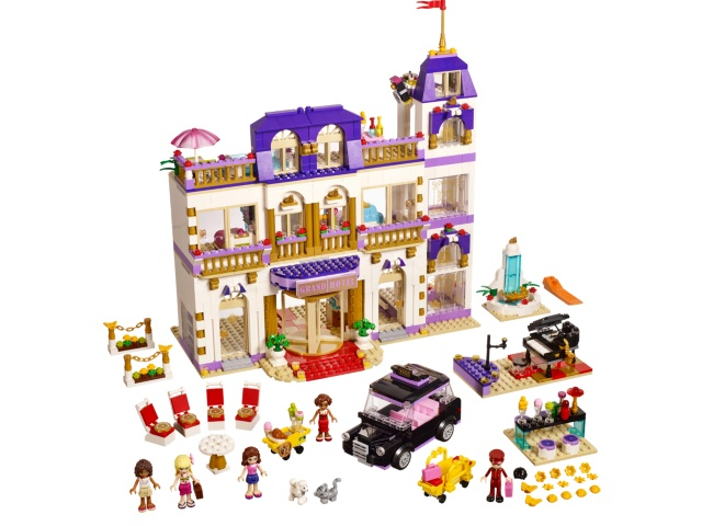 Display for LEGO Friends Heartlake Grand Hotel 41101