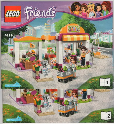 Lego friends heartlake supermarket instructions sales