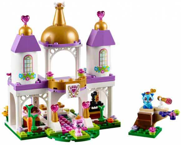 Display of LEGO Disney Palace Pets Royal Castle 41142