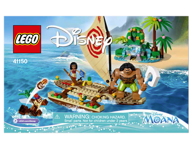 Instructions for LEGO (Instructions) for Set 41150 Moana's Ocean Voyage  41150-1