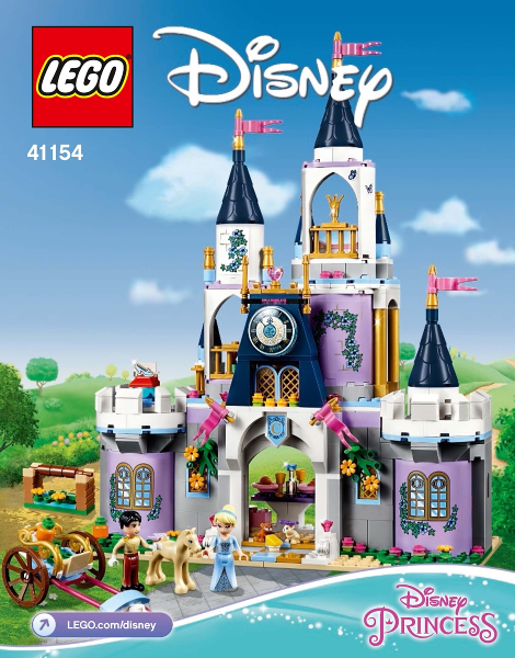 Instructions for LEGO (Instructions) for Set 41154 Cinderella's Dream Castle  41154-1