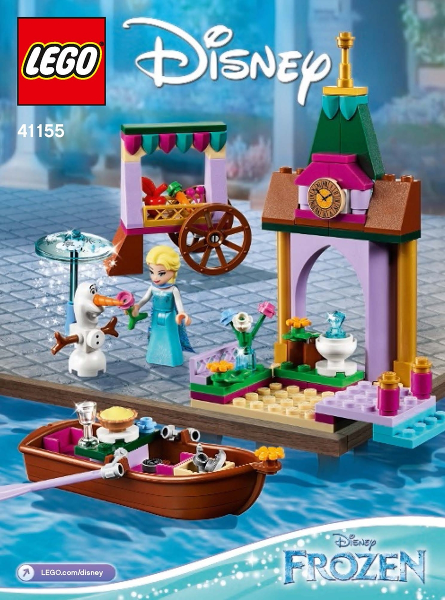 Instructions for LEGO (Instructions) for Set 41155 Elsa's Market Adventure  41155-1