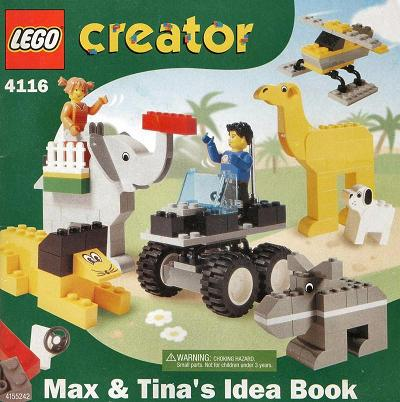 Instructions for LEGO (Instructions) for Set 4116 Animal Adventures  4116-1