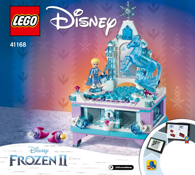 Instructions for LEGO (Instructions) for Set 41168 Elsa's Jewelry Box Creation  41168-1
