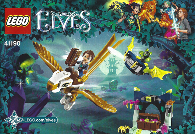 Instructions for LEGO (Instructions) for Set 41190 Emily Jones & the Eagle Getaway  41190-1