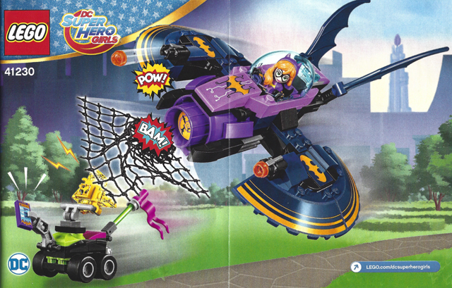 Instructions for LEGO (Instructions) for Set 41230 Batgirl Batjet Chase  41230-1