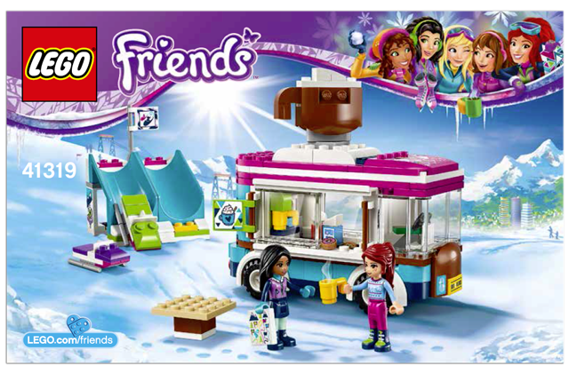 Instructions for LEGO (Instructions) for Set 41319 Snow Resort Hot Chocolate Van  41319-1